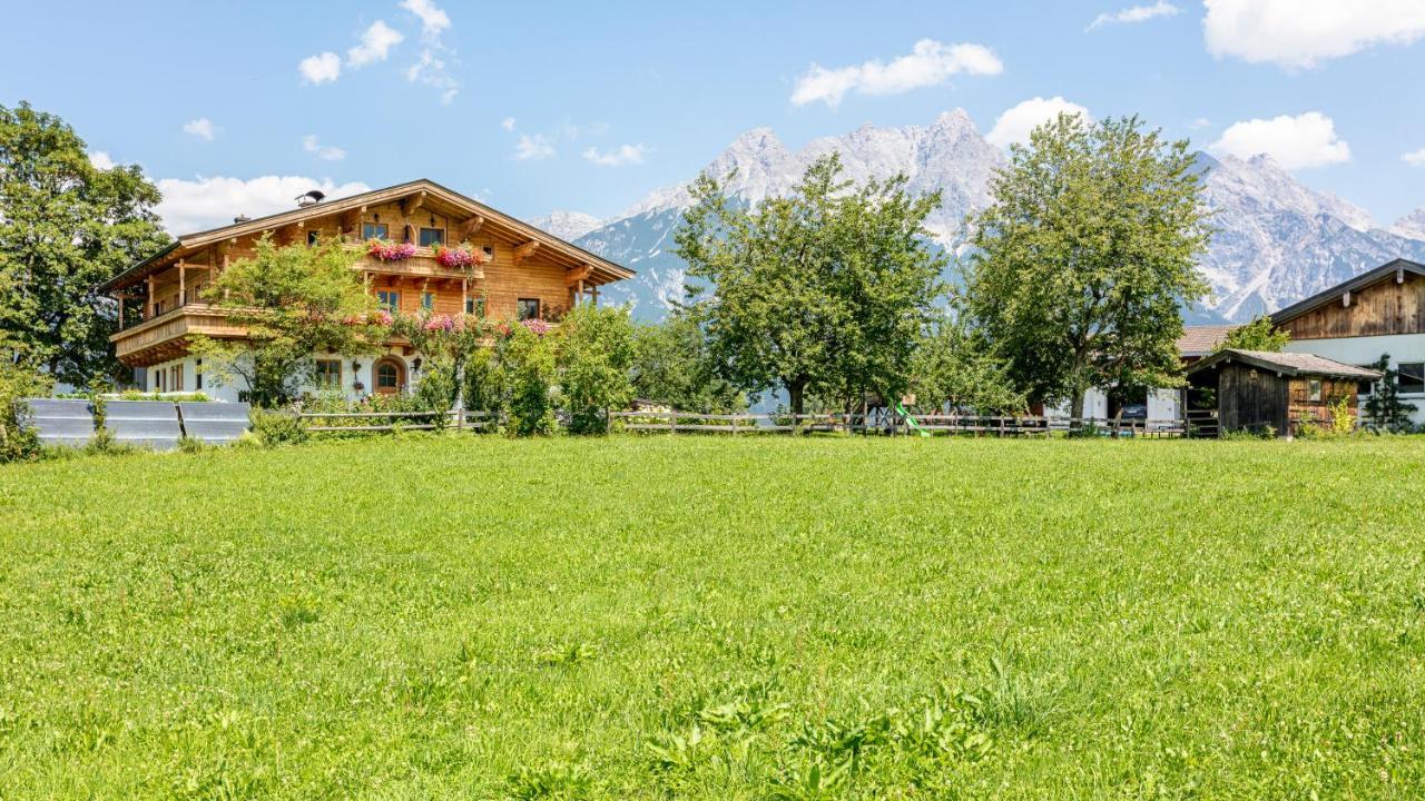 Oberhaslinghof Villa Saalfelden Exterior photo
